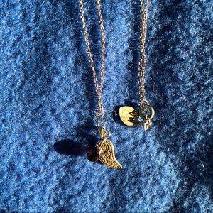 Me&Ro 16” .925 Silver necklace with garnet accent